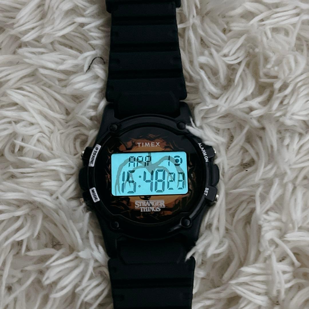 TIMEX Stranger Things Timex Collaboration Digital Men's Watch — Japanese