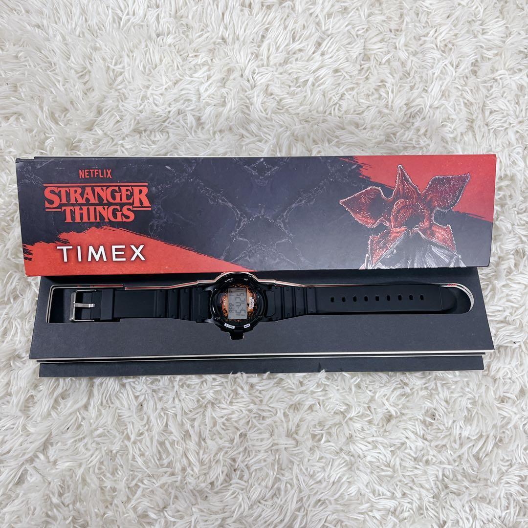 TIMEX Stranger Things Timex Collaboration Digital Men's Watch — Japanese