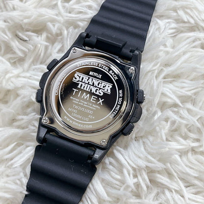 TIMEX Stranger Things Timex Collaboration Digital Men's Watch — Japanese