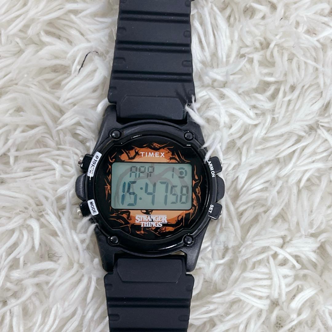 TIMEX Stranger Things Timex Collaboration Digital Men's Watch — Japanese