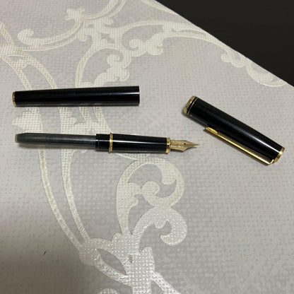 PILOT CUSTOM Fountain Pen 14K585 with medium 14K gold nib and slim gold-accented body