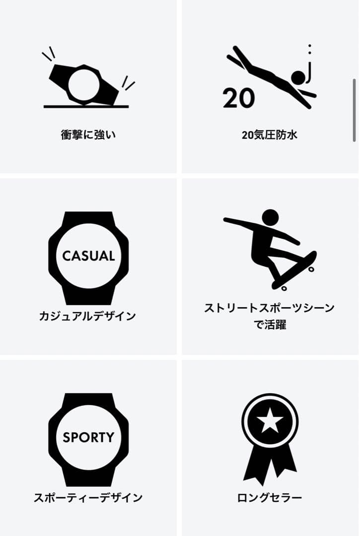 CASIO G-8900A-1JF Quartz Men's Watch — Japanese
