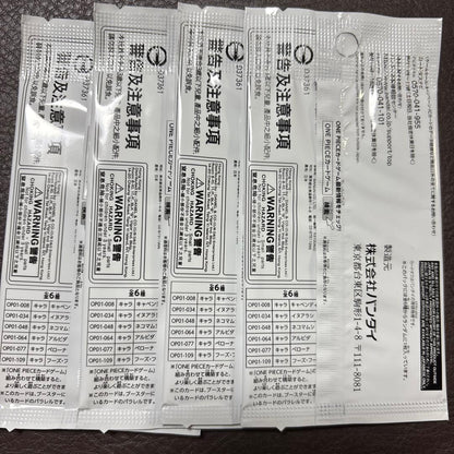 One Piece One Piece Card Romance Dawn Box Purchase Bonus Pack 4 Pack Set Pack — Japanese