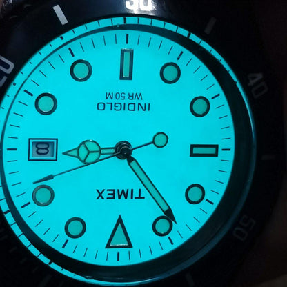 TIMEX INDIGLO Diver SBTR009 Quartz Men's Watch — Japanese