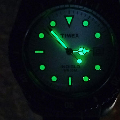 TIMEX INDIGLO Diver SBTR009 Quartz Men's Watch — Japanese