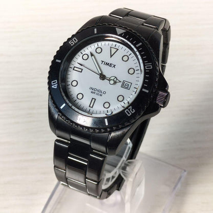 TIMEX INDIGLO Diver SBTR009 Quartz Men's Watch — Japanese
