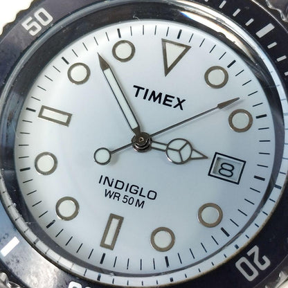 TIMEX INDIGLO Diver SBTR009 Quartz Men's Watch — Japanese