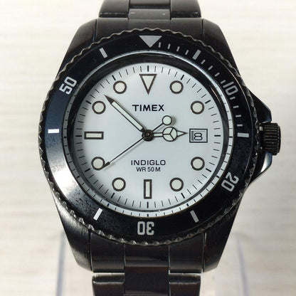 TIMEX INDIGLO Diver SBTR009 Quartz Men's Watch — Japanese