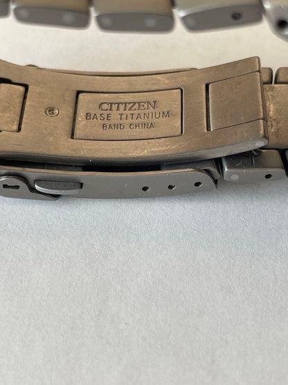 Citizen TITANIUM Solar Men's Watch — Japanese
