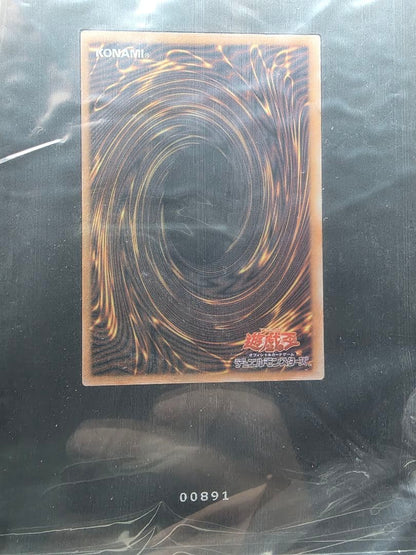 Yugioh OCG Black Magician Girl stainless steel limited edition card display with 3-digit number