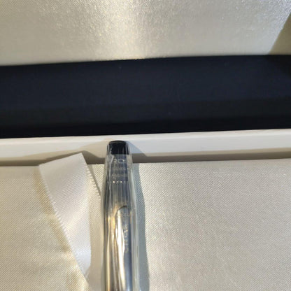 New unopened CROSS Century II ballpoint pen in sterling silver, shrink-wrapped with 925SILVER marking
