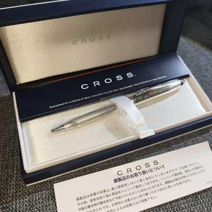 New unopened CROSS Century II ballpoint pen in sterling silver, shrink-wrapped with 925SILVER marking