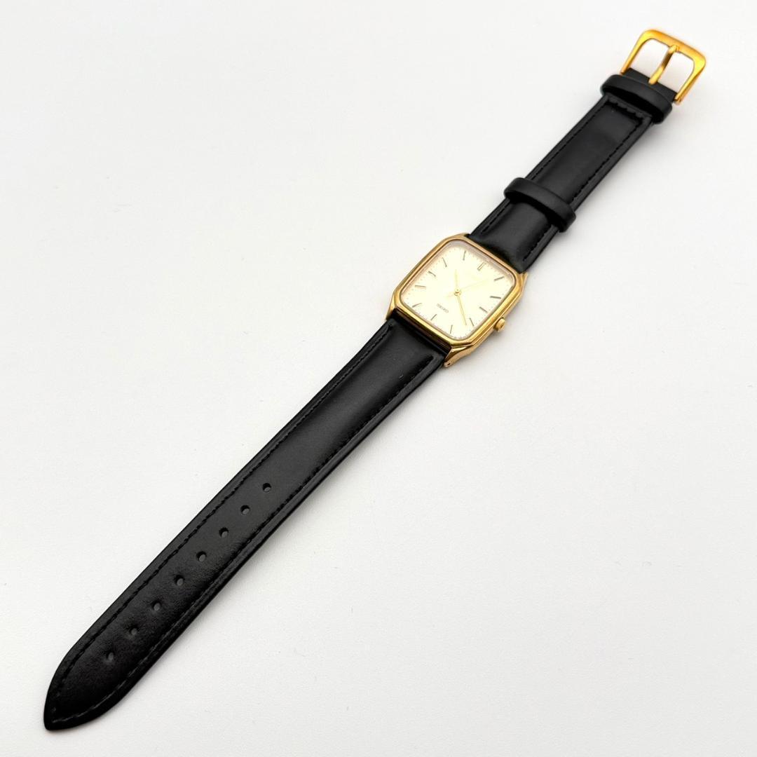 SEIKO SPIRIT SQ Gold Quartz Men's Watch — Japanese
