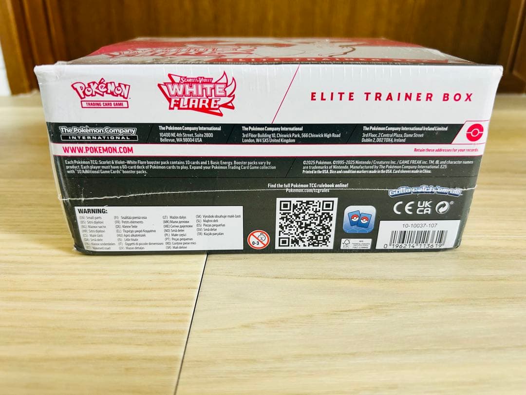 Pokemon Pokémon Card Game Scarlet & Violet White Flare Box Box — English