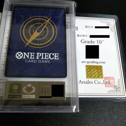 ARS Grade10+ One Piece Least Price ARS10+ with Certification Uta SP Parallel OP02-120 スペシャルカード — OP02-120 — Japanese