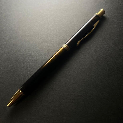 Vintage PILOT Cavalier Brown Tiger fountain pen with company logo, unused but opened, made in Japan