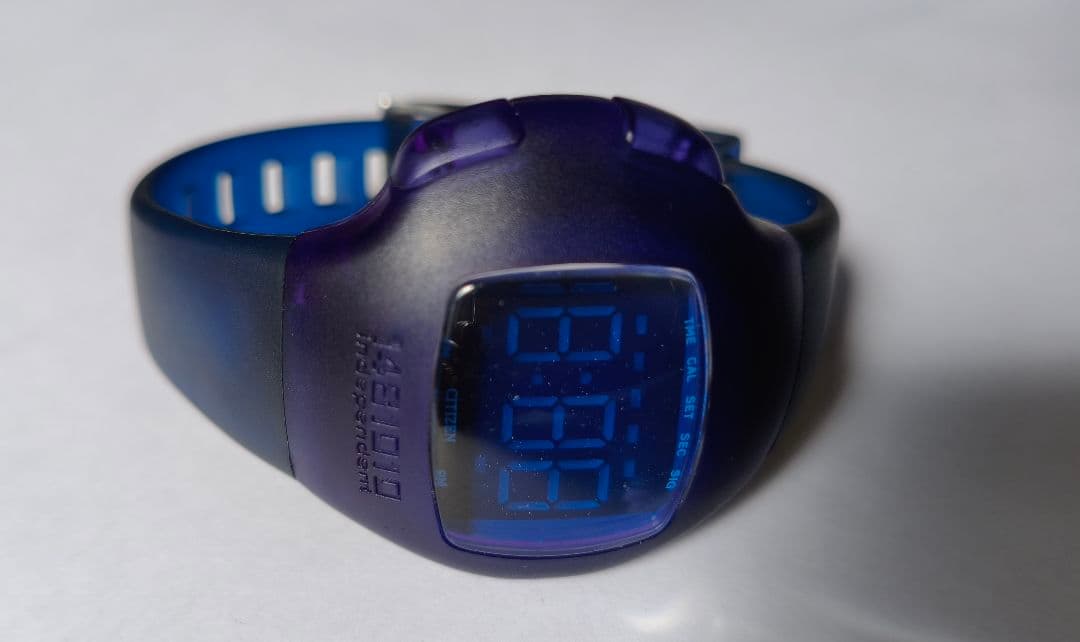 Citizen D400 Digital Men's Watch — Japanese