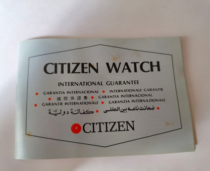 Citizen D400 Digital Men's Watch — Japanese