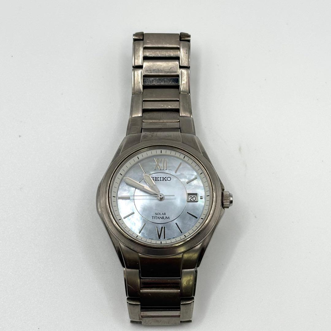 SEIKO SBTG007 Solar Men's Watch — Japanese