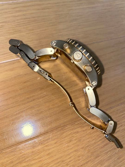 NIXON Gold 200m Waterproof Analog Men's Watch — Japanese