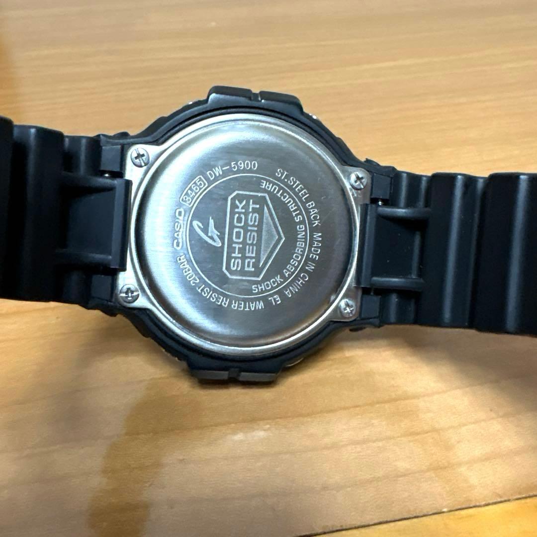 CASIO DW-5900 Digital Men's Watch — Japanese