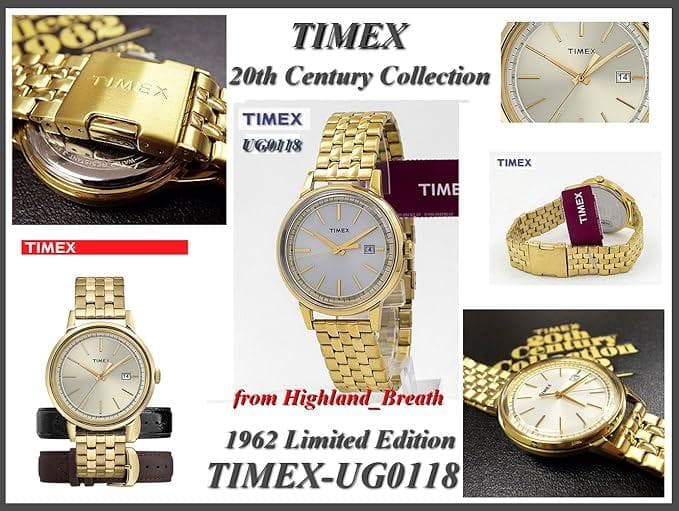 TIMEX 20th1962 Collection UG0118 Quartz Men's Watch — Japanese