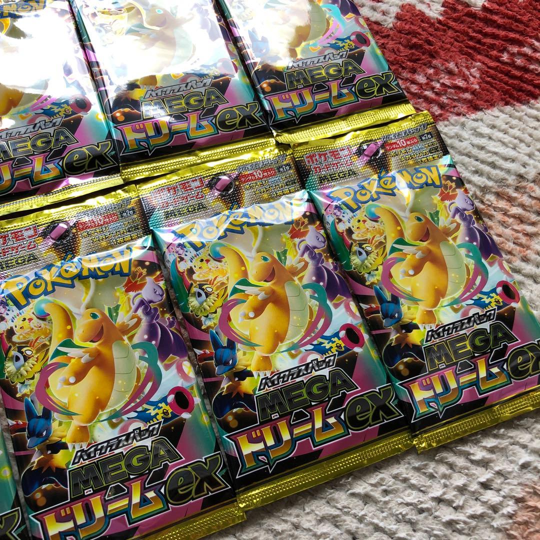 Pokemon Mega Dream ex 10 Pack Barrpack Pack — Japanese