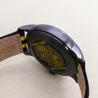 FOSSIL Harry Potter Hufflepuff Limited Collab 3194 Quartz Men's Watch — Japanese