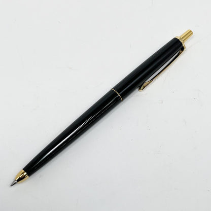 Pilot pen writing instrument set including fountain pen, ballpoint pen, and mechanical pencil with slight scratches
