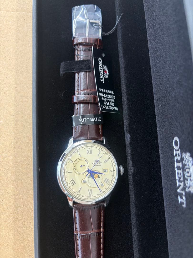 ORIENT RN-AK0803Y Automatic Men's Watch — Japanese