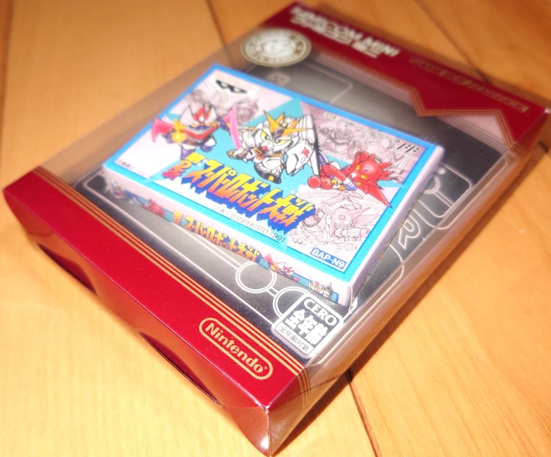 Game Boy Advance Second Super Robot Wars Famicom Mini unopened console with original packaging