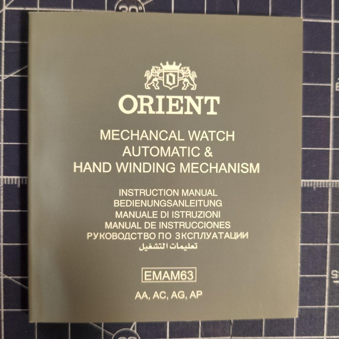 ORIENT RA-AA0002L19B Automatic Men's Watch — Japanese