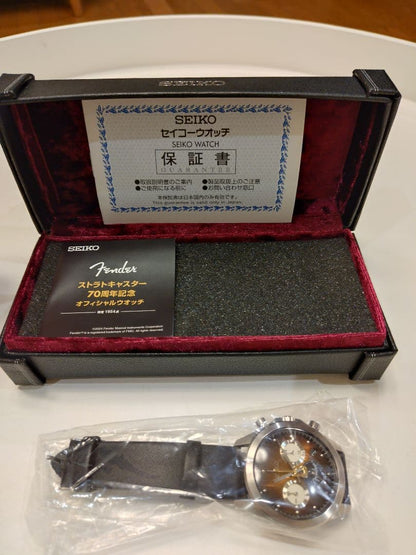 SEIKO Fender×SEIKO ストラトキャスター70周年記念 Digital Men's Watch — Japanese