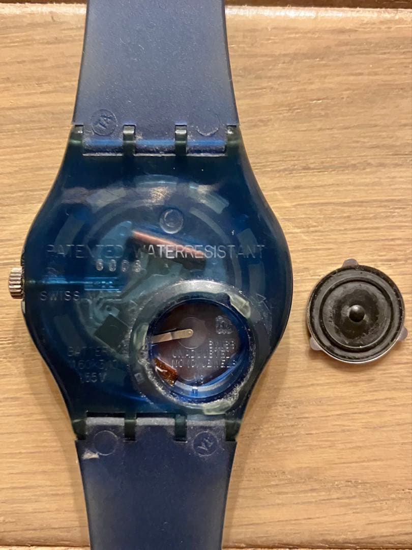 swatch GZ154 Quartz Men's — Japanese