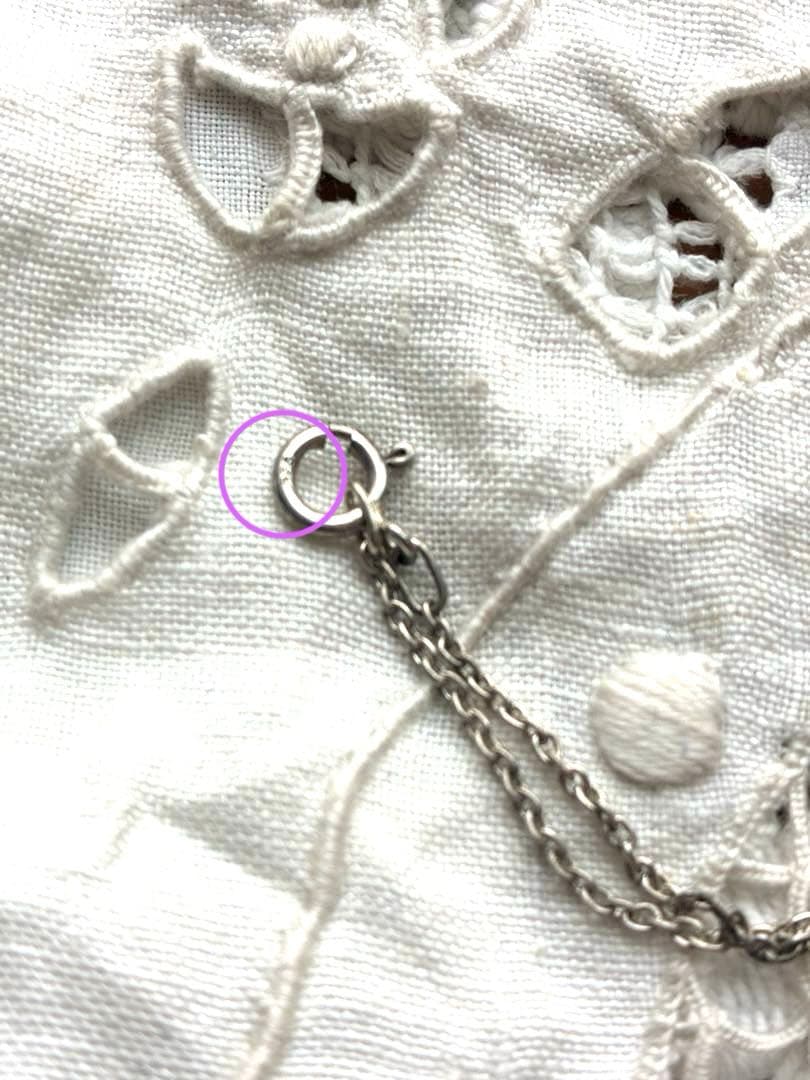 Agete Akoya black pearl necklace with 41.5 cm silver 925 chain and small charm