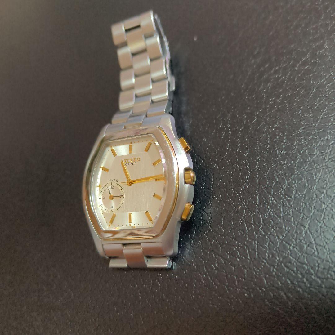 Citizen exceed アラーム Quartz Men's Watch — Japanese
