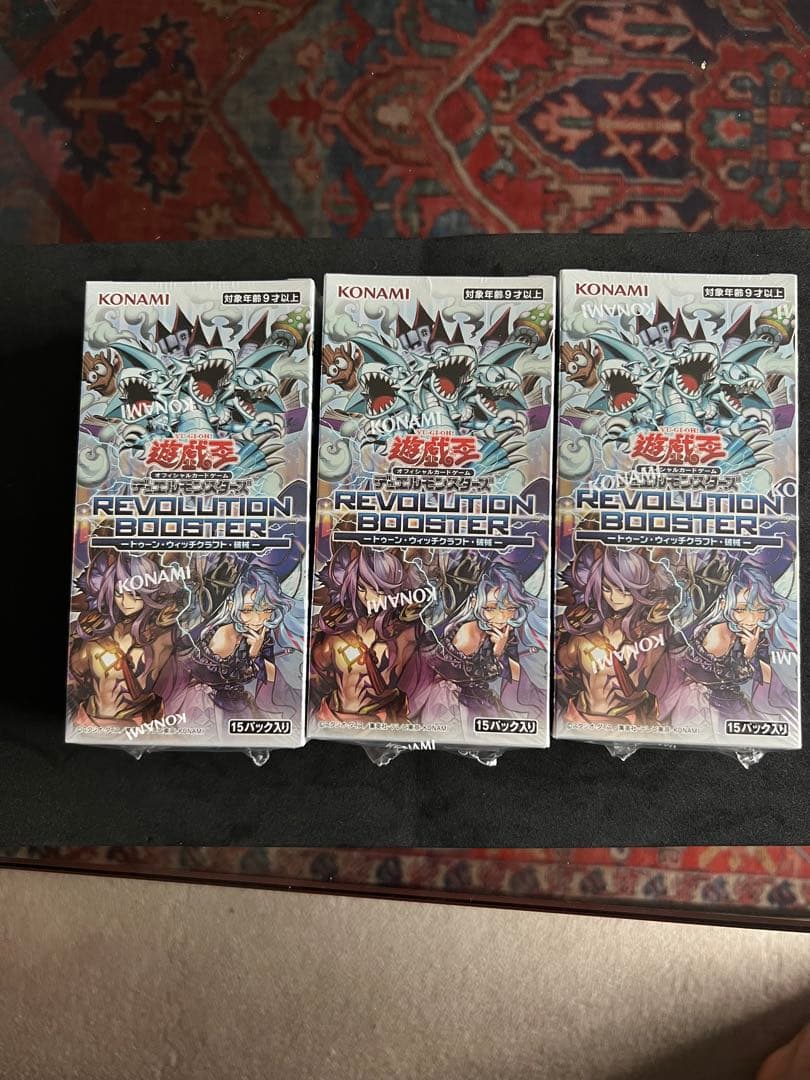 Yu-Gi-Oh Yu-Gi-Oh! Booster Toon Witchcraft / Machine Breaker 3BOX Box — Japanese