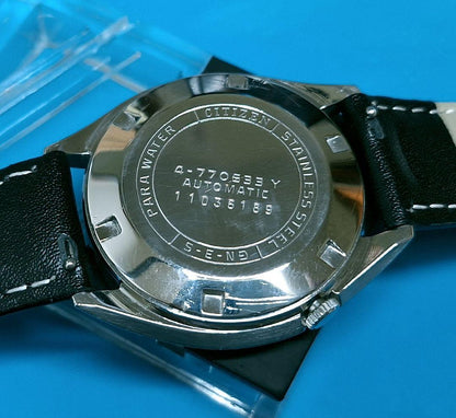 Citizen Leopal 22 Jewels Hi-Beat 28800 V157-0BX0 Automatic Men's Watch — Japanese