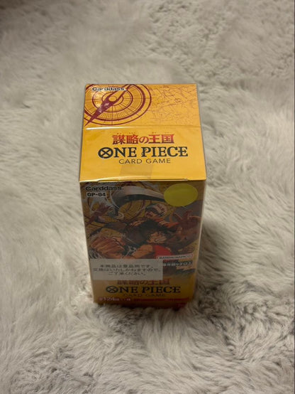 One Piece One Piece Card Game: Kingdom of Conspiracy Box — OP-04 — Japanese
