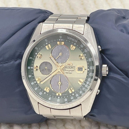 ORIENT Neo70's Horizon Chronograph Solar Men's Watch — Japanese