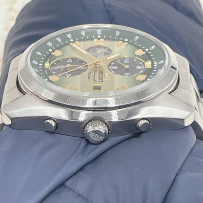 ORIENT Neo70's Horizon Chronograph Solar Men's Watch — Japanese