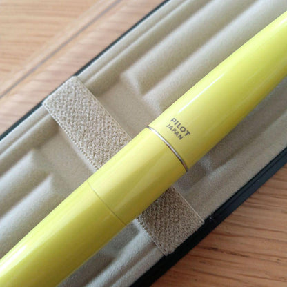 Pilot Kakuna Fountain Pen in Limited Energy Yellow with fine point nib, new and unused