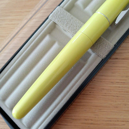 Pilot Kakuna Fountain Pen in Limited Energy Yellow with fine point nib, new and unused