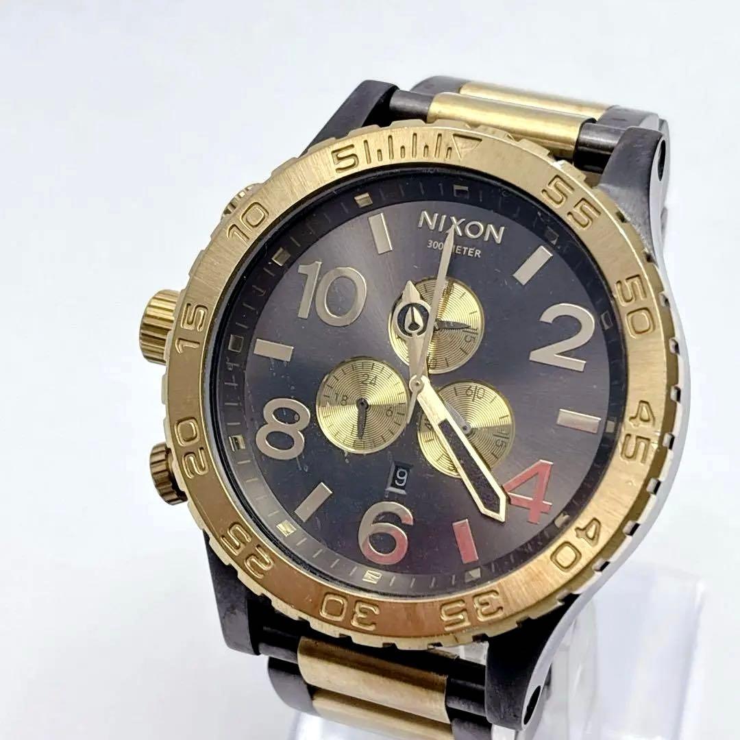 NIXON 51-30 Chrono GK Quartz Men's Watch — Japanese
