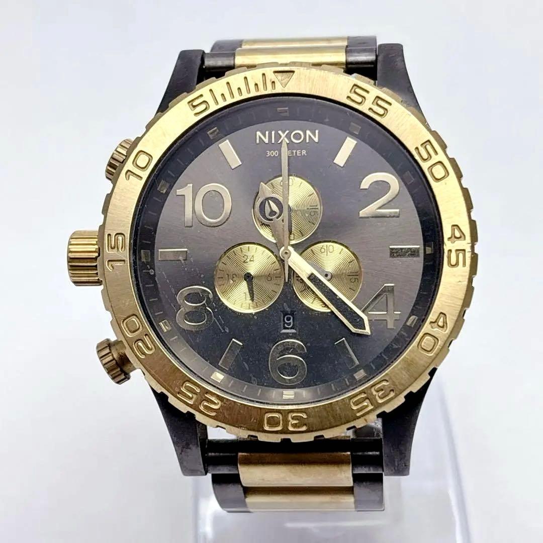 NIXON 51-30 Chrono GK Quartz Men's Watch — Japanese