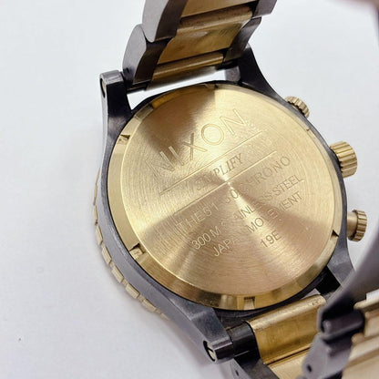 NIXON 51-30 Chrono GK Quartz Men's Watch — Japanese