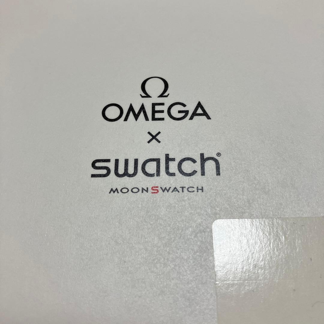 swatch MoonSwatch White Quartz Men's — Japanese