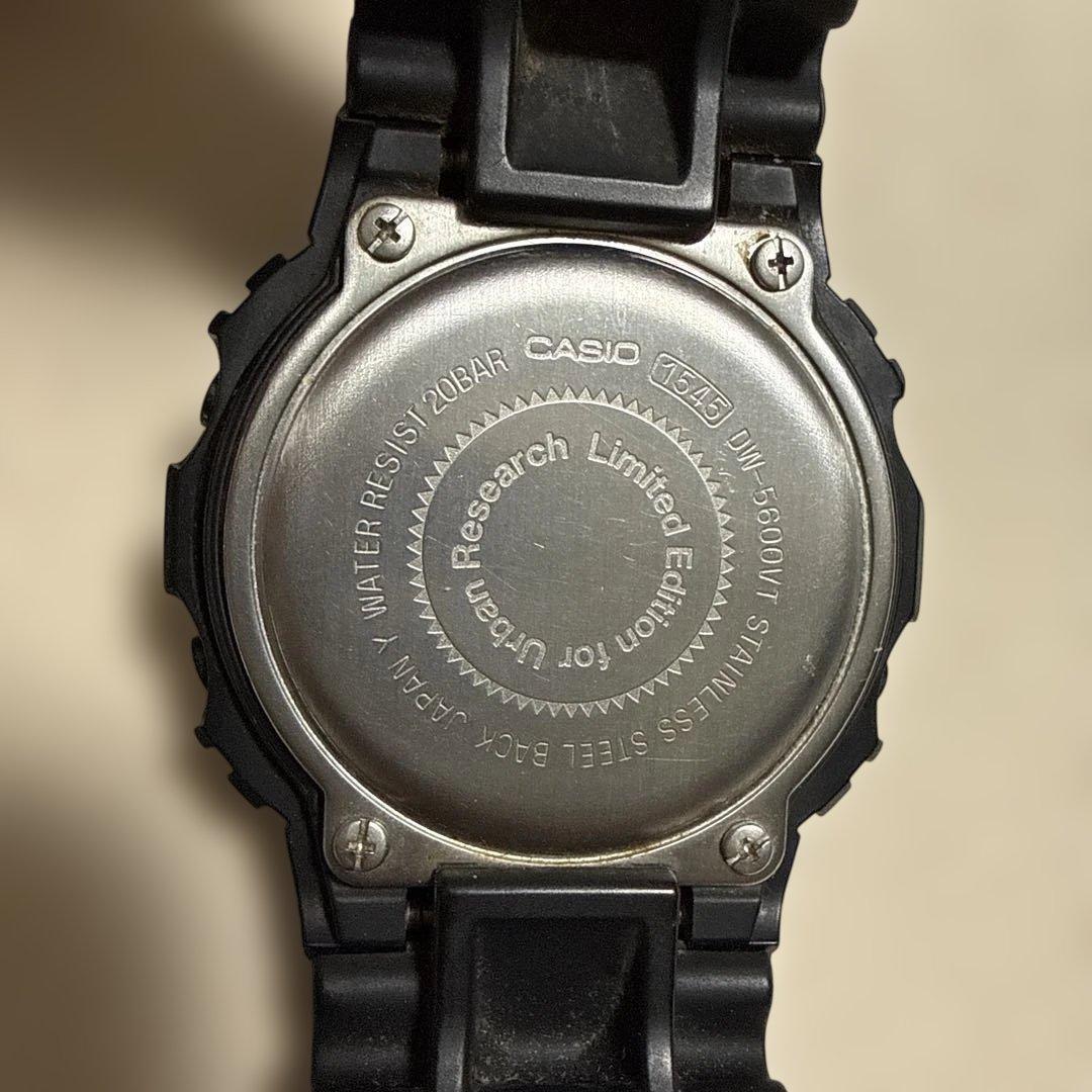 CASIO DW-5600VT Digital Men's Watch — Japanese
