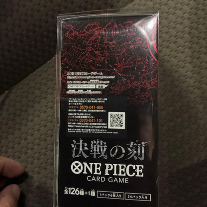 One Piece New Sealed One Piece Card Game Clash of Fate Box with Tape Box — Japanese