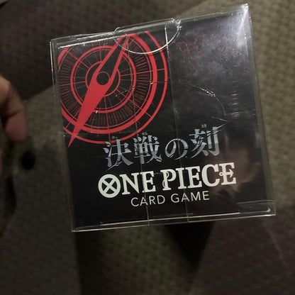 One Piece New Sealed One Piece Card Game Clash of Fate Box with Tape Box — Japanese